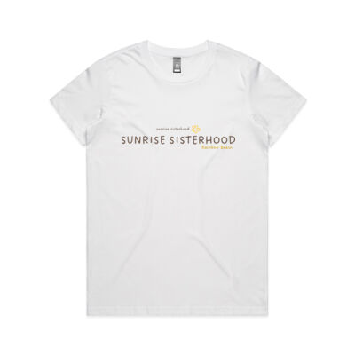 Facilitator Shirt - Rainbow Beach Sunrise Sisterhood Maple T-Shirt 20025 2 Thumbnail