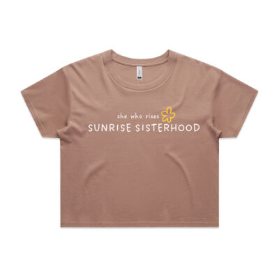 Sunrise Sisterhood Crop Tee Thumbnail